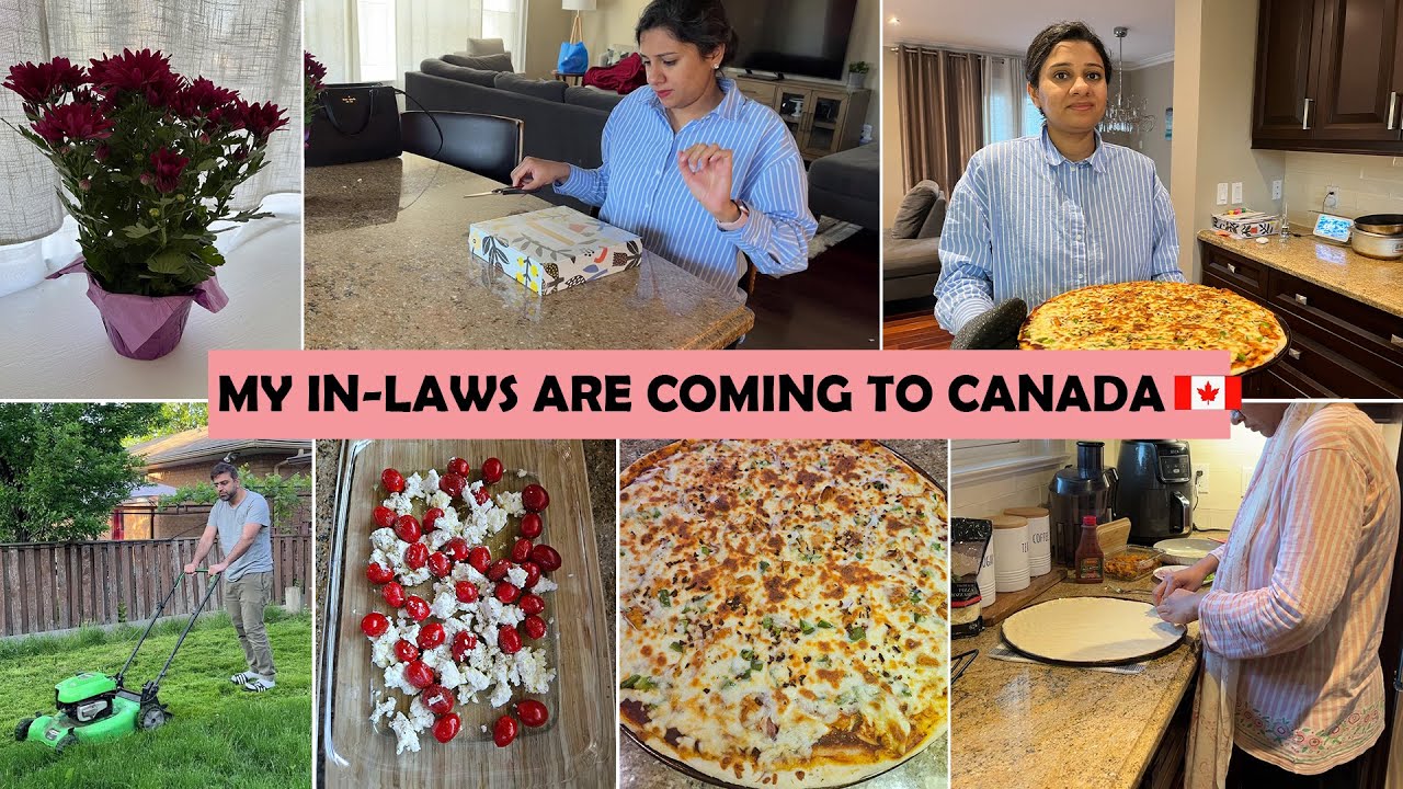 Mere Susral Waale Milne K liye Canada Arahe hain |Tayyari & Cooking Chicken Tikka Pizza, Viral Pasta