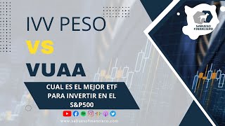 IVV PESO vs VUAA ¿cual es el mejor ETF para INVERTIR  en el S&P 500 #sabuesofinanciero