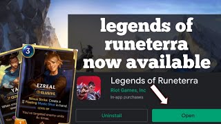 LOR Mobile | Legends of Runeterra Now Available | PlayStore and AppStore screenshot 4