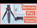 Manfrotto Pixi Mini Tripod Unboxing and Review - Best Budget Tripod for Video Marketing?