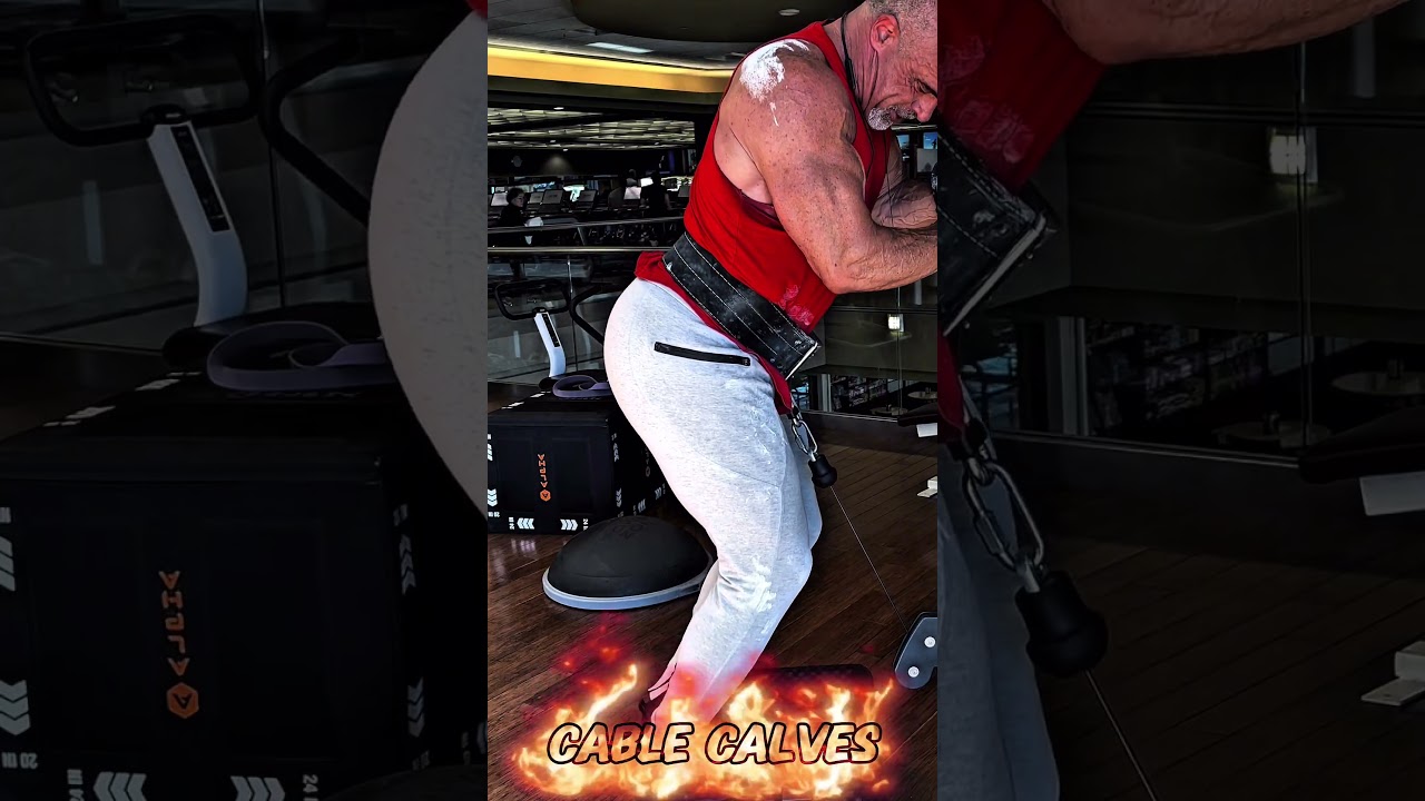 CABLE CALVES #calves #workout #motivation #muscle #workouttips