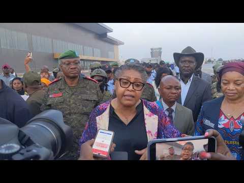 NEWS: JUDITH SUMINWA IN BUNIA TO ASSESS EBOLA RESPONSE AND SUPPORT THE POPULATION