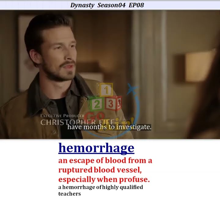 Hemorrhage Meaning Pronunciation Usage Learn English With TV Hemorrhage Meaning Pronunciation Usage Learn English With TV