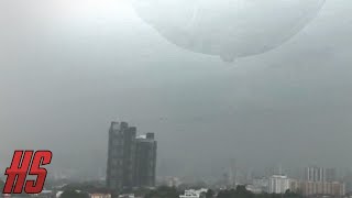 Giant UAP/UFO Mothership Descends Upon Bangkok, Thailand | September 17, 2023 | HollywoodScotty VFX