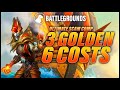 The Ultimate Scam Comp, 3 Golden 6 Costs | Dogdog Hearthstone Battlegrounds