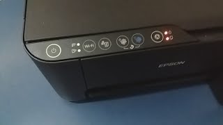 O que fazer quando todas as luzes da impressora Epson L3150 estão piscando?