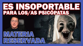 ES INSOPORTABLE PARA LOS PSICÓPATAS ➡️ MATERIA RESERVADA - Dr. Iñaki Piñuel
