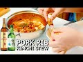 Pork Ribs Kimchi Stew / Perfect Korean Food for Your Soju