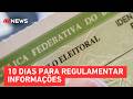 Eleições 2026: Prazo para regularização do título termina em 6 de maio