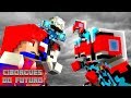 MINECRAFT: TRE FLASH A LUTA CONTRA ROBÔS GIGANTES #3 - YouTube