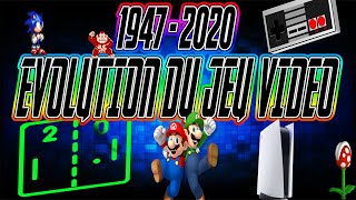 1947 - 2020 LEVOLUTION DES JEUX VIDEOS 2D - 3D - VR - RA - Evolution of Video Game