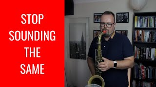 stop sounding the same