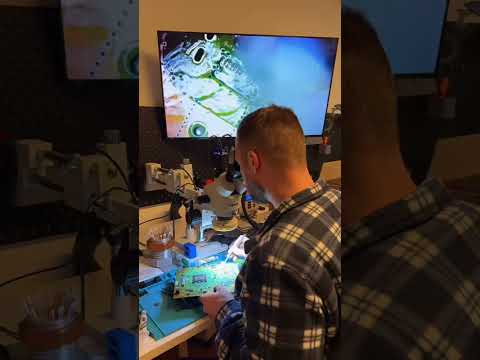 PS5 Hmdi Port kaputt  #ps5 #playstation5 #repairing #electronics #soldering #hdmi #replacement #diy