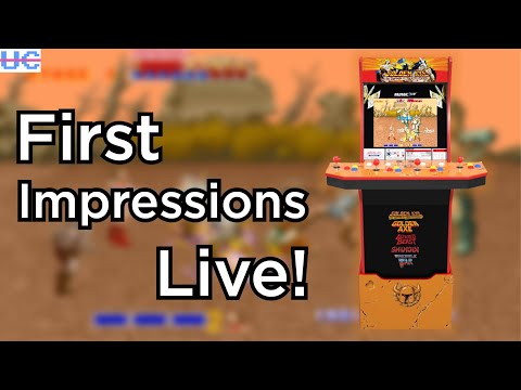LIVE First Impressions: Golden Axe Arcade1up and Taking Your Questions from Unqualified Critics