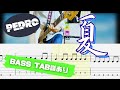 【TAB】PEDRO / 夏【BASS COVER】