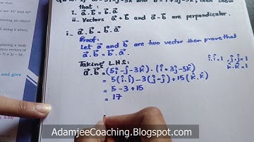 NEW Math 11th Exercise 3.4 Q.2 | VECTORS