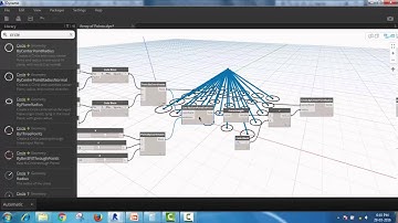 Array of points & conceptual Design using Revit & Dynamo