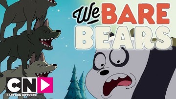 We Bare Bears | Wolf Pack Bear Stack | Cartoon Network