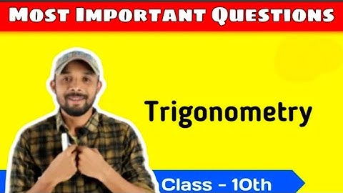 Trigonometry  Made Easy | ICSE Class 10 Maths 2025-26 😇😇