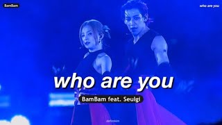 240504 : who are you - BamBam feat.Seulgi