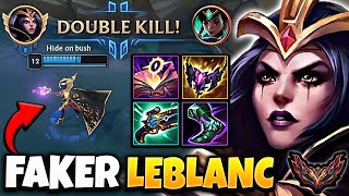 T1 Faker Leblanc vs Karma [ MID ] Patch 14.4 Korea Grandmaster ✅