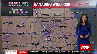 First Alert: Strong storms possible Tuesday