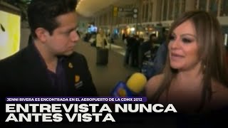 Entrevista Nunca Antes Vista | Jenni Rivera Es Encontrada En El Aeropuerto De La CDMX 2012