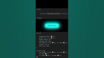 Flashing Button #animation #flash #css3  #html5 #hovereffect #effects