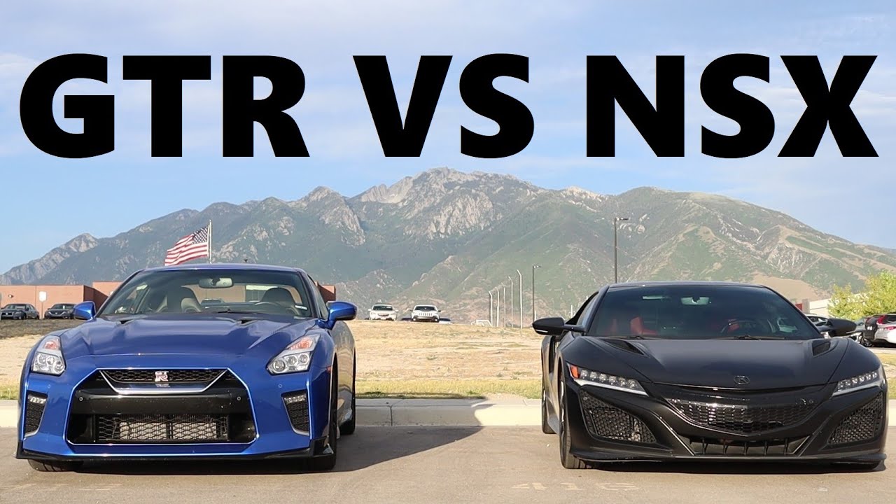 21 Nissan Gtr Vs Acura Nsx Which Japanese Supercar Is King Youtube