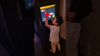 Interactive dinosaur painting