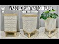 FAÇA VOCÊ MESMO VASO DE PLANTAS RECICLADO /DO LIXO AO LUXO