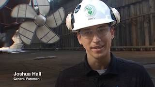 Newport News Shipbuilding Floods Dry Dock For John F Kennedy Cvn 79