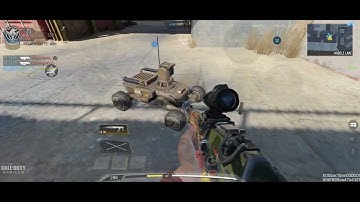 A frozen (bugged/lagged) shock RC in Call Of Duty: Mobile