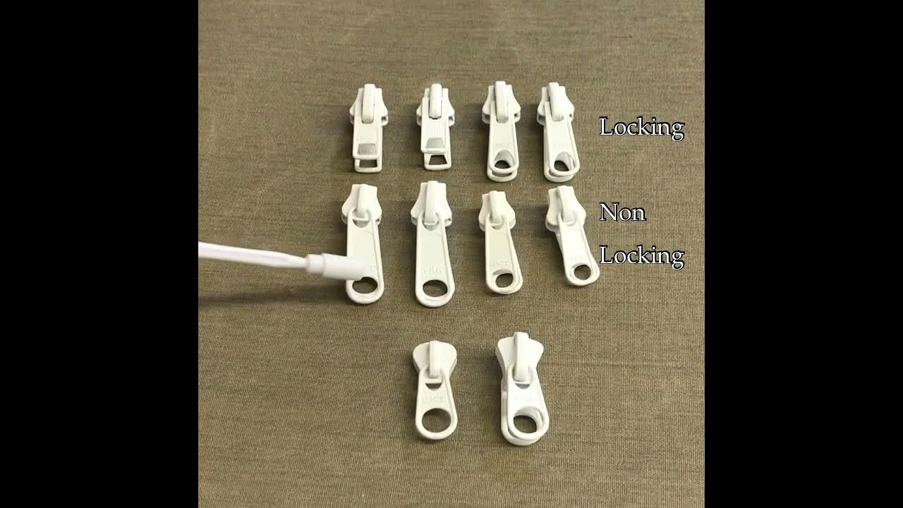 Identify Your Zipper Size By Their Zipper Slider YouTube