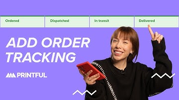 How to Add Order Tracking for Free with Printful | Print-On-Demand