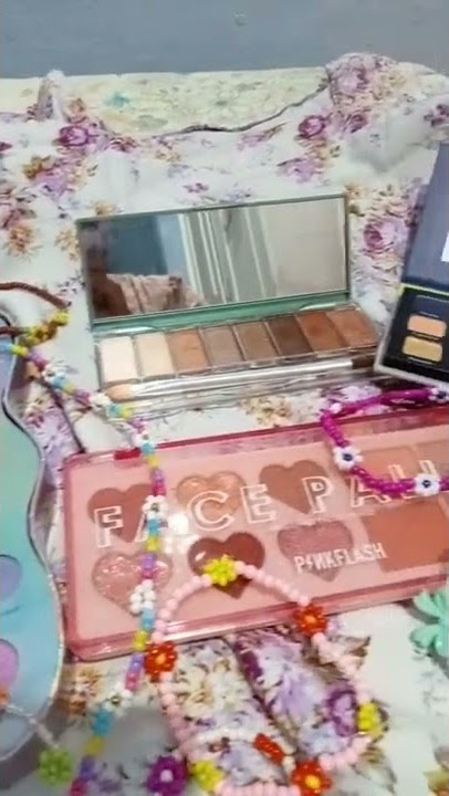 My Eyeshadow Palette / Makeup Palette collection #dearmebeauty #somethinc #wardah #pinkflash