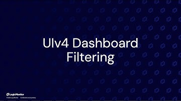 Dashboard Filters On-Demand Demo