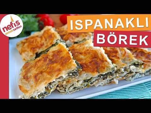 ÖZEL SOSUYLA ISPANAKLI PEYNİRLİ BÖREK TARİFİ - TADIMIZTUZUMUZ. 