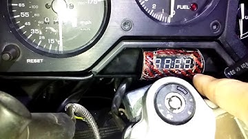 2,000 Mile Check-in:  Motorcycle Clock, 12V, Temp Display