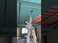 Ceiling Installation Process#usashorts #diy
