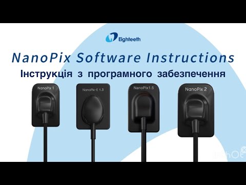 Внутрішньооральний датчик рентгенівського випромінювання Eighteeth NanoPix 1, відео 4