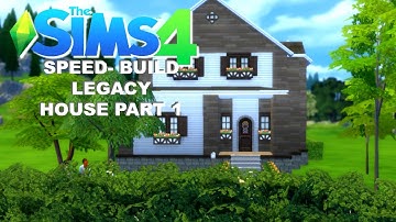 SPEED-BUILD || Legacy House P.1