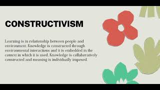 [ESP] Group 5 - Theories of Learning: Character Building