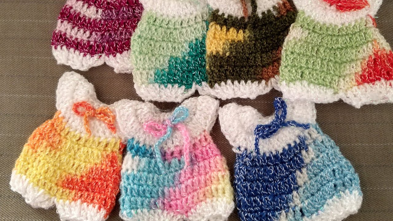 souvenirs para bautizo a crochet