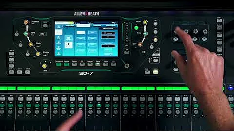 Assigning Soft Keys and Rotaries/Knobs with Allen & Heath SQ Series (SQ5, SQ6, SQ7)