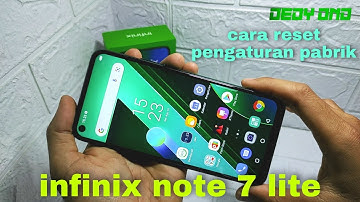 Cara reset hp infinix | reset ulang infinix note 7 lite pengaturan pabrik