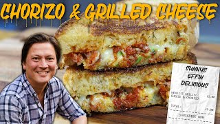 J KENJI LOPEZ ALT | LATE NIGHT GRILLED CHEESE AND CHORIZO SANDWICH REVIEW