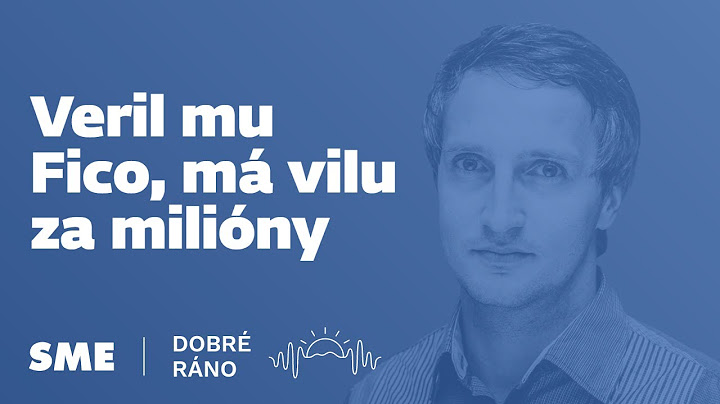 Dobré ráno: Veril mu Fico, má vilu za milióny (10.10.2022)