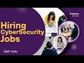 Cybersecurity Jobs 2026 | Freshers + Experienced Hiring Now 🔥 Apply Fast | 20 April 2026