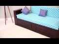 Sofa Cum Bed - Feltro Sofa Cum Bed Mahogany Finish Online @ Wooden Street Sofa Cum Bed - Feltro Sofa Cum Bed Mahogany Finish Online @ Wooden Street